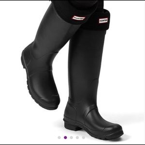 Hunter Original Tall Black Matte rainboots